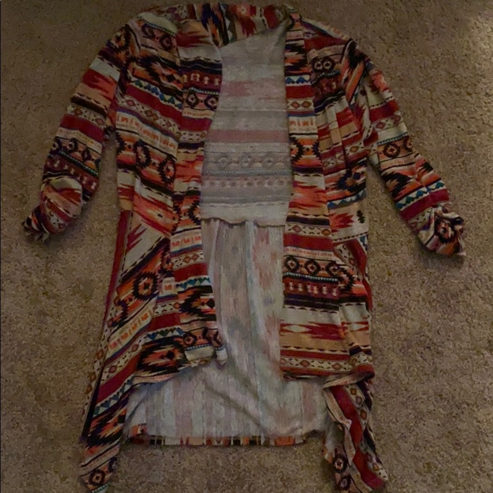 Aztec Pattern Cardigan